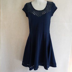 Cape Juby Navy Blue Dress Medium